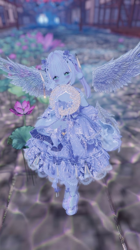 🦋華ロリ🦋チャイナロリータドレス-胡蝶の夢-/しなの/ラムネ/ミルティナ/マヌカ/ルミナ/ルルネ/エク/プラム/マリシア/森羅