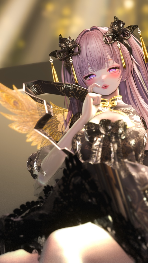 【発売記念セール】🦋華ロリ🦋チャイナロリータドレス-胡蝶の夢-/しなの/クマリ/ラムネ/ミルティナ/マヌカ/ルミナ/ルルネ/エク/プラム/マリシア/森羅/まおん/キプフェル/+Head(プラスヘッド)