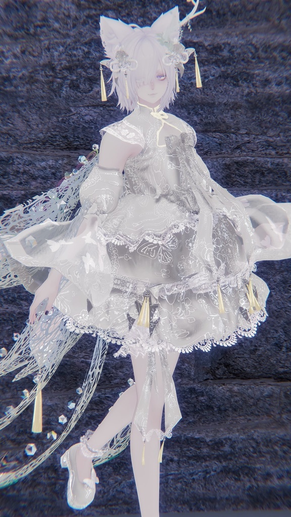 【発売記念セール】🦋華ロリ🦋チャイナロリータドレス-胡蝶の夢-/しなの/クマリ/ラムネ/ミルティナ/マヌカ/ルミナ/ルルネ/エク/プラム/マリシア/森羅/まおん/キプフェル/セレスティア/+Head(プラスヘッド)/泣夜