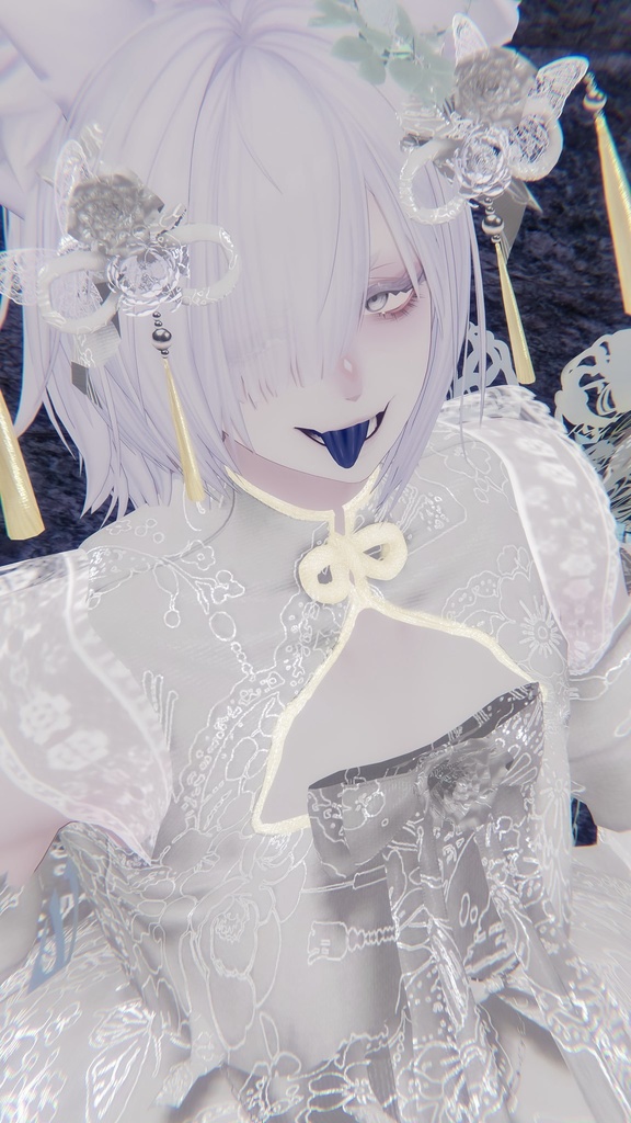 【発売記念セール】🦋華ロリ🦋チャイナロリータドレス-胡蝶の夢-/しなの/クマリ/ラムネ/ミルティナ/マヌカ/ルミナ/ルルネ/エク/プラム/マリシア/森羅/まおん/キプフェル/セレスティア/+Head(プラスヘッド)/泣夜