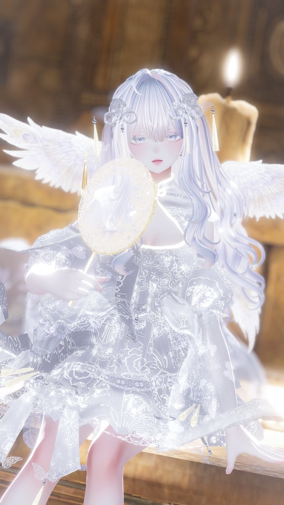 🦋華ロリ🦋チャイナロリータドレス-胡蝶の夢-/しなの/ラムネ/ミルティナ/マヌカ/ルミナ/ルルネ/エク/プラム/マリシア/森羅