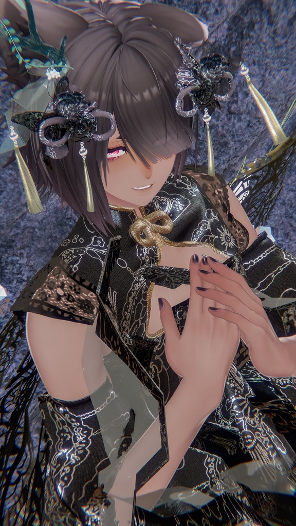 【発売記念セール】🦋華ロリ🦋チャイナロリータドレス-胡蝶の夢-/しなの/クマリ/ラムネ/ミルティナ/マヌカ/ルミナ/ルルネ/エク/プラム/マリシア/森羅/まおん/キプフェル/セレスティア/+Head(プラスヘッド)/泣夜