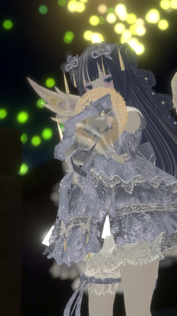 🦋華ロリ🦋チャイナロリータドレス-胡蝶の夢-/しなの/ラムネ/ミルティナ/マヌカ/ルミナ/ルルネ/エク/プラム/マリシア/森羅