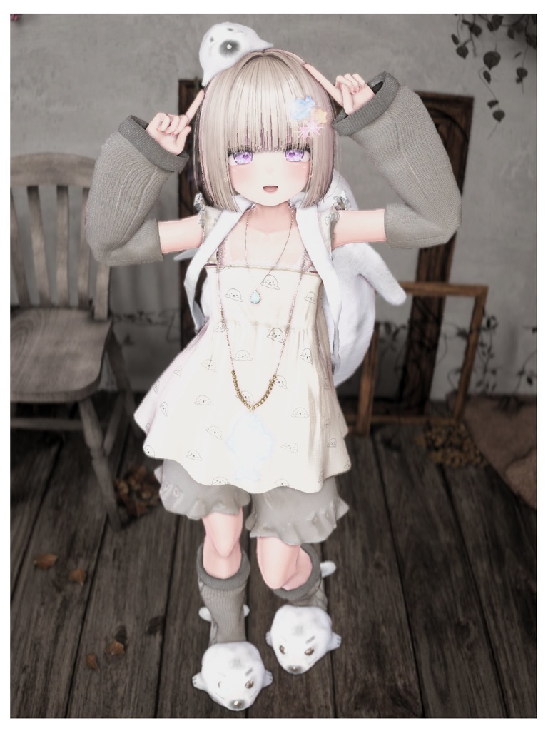 【期間限定セール】🌊あざらしごろごろるーむうぇあ🌊⭐/しなの/フィユエ/ミルティナ/マリシア/森羅/エク/ミルフィ/ルミナ/ラシューシャ/リルモワ/マヌカ/水瀬/狛乃/ハンカ/泣夜/+Head