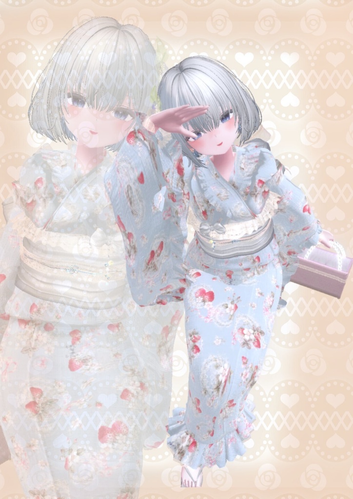 【2026年新作浴衣】👘夢小町 -YumeKomachi-👘23アバター対応【期間限定大セール7月19日まで⭐】
