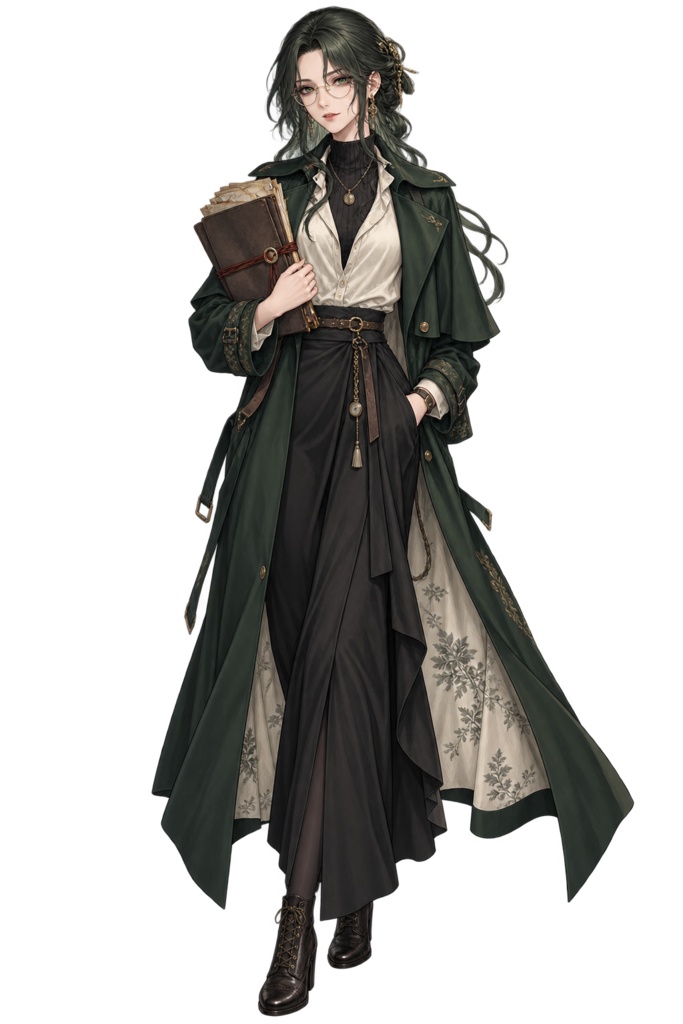 【立ち絵4人】現代怪異・調査チーム|TRPG・ゲーム・商用利用可