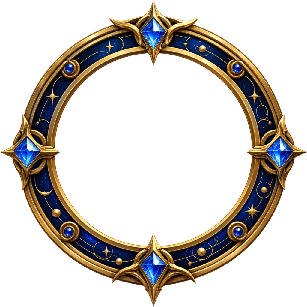 【透過PNG6点】幻想図書館RPG UI素材セット|ゲーム制作・商用利用可