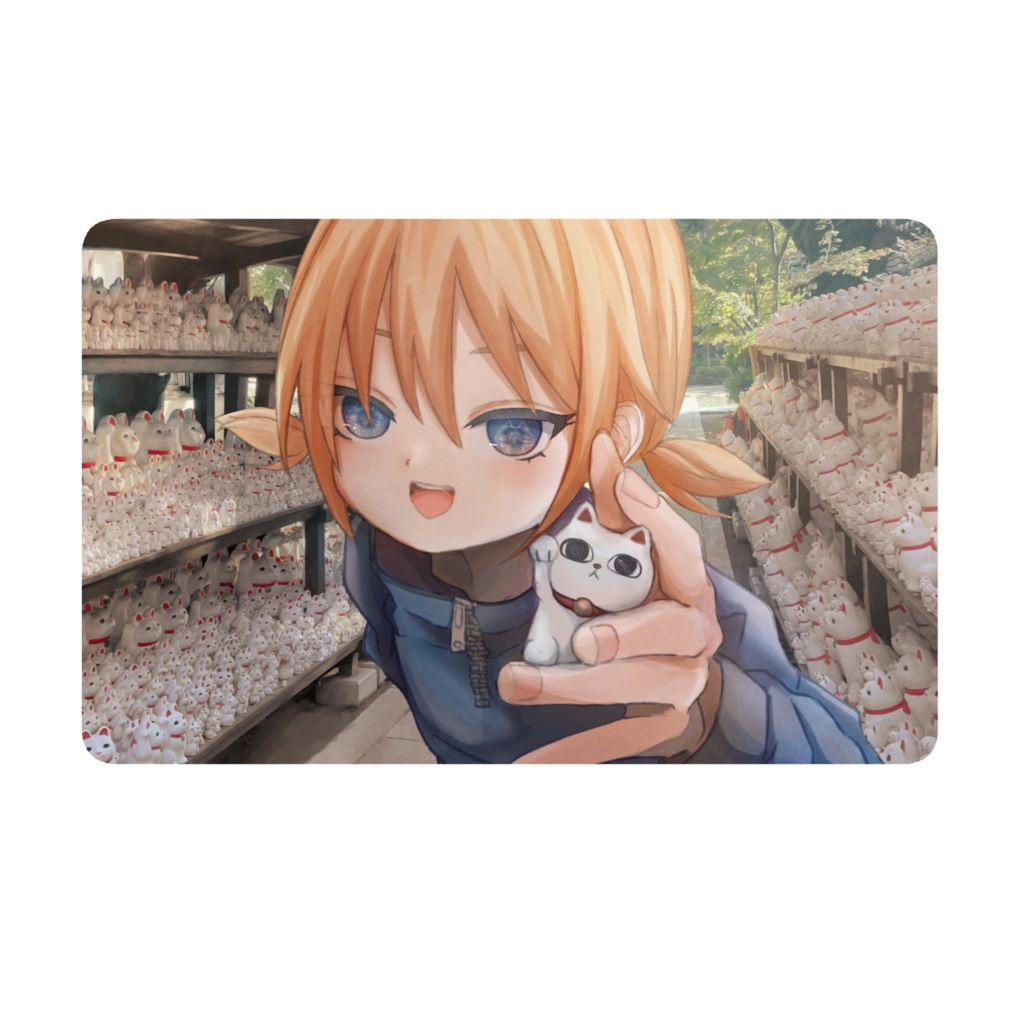 旅ステッカー　まねきねこ！