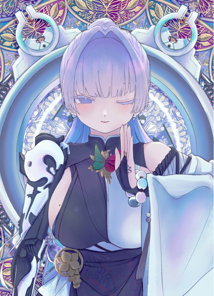 ナユタ　クリア下敷き（A5サイズ）