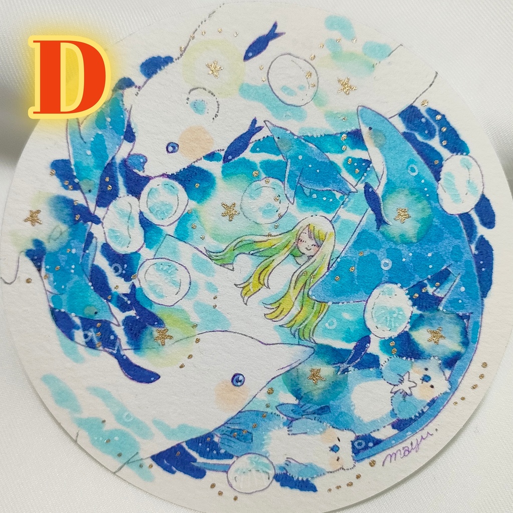 【原画】アルコールマーカーイラスト