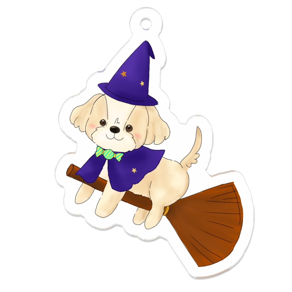 マルプーちゃんハロウィーンアクリルバッジ