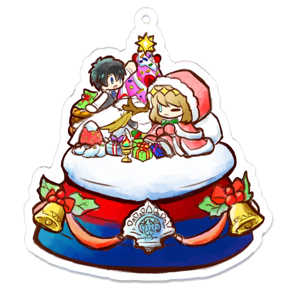 クリスマスデザート キーホルダー