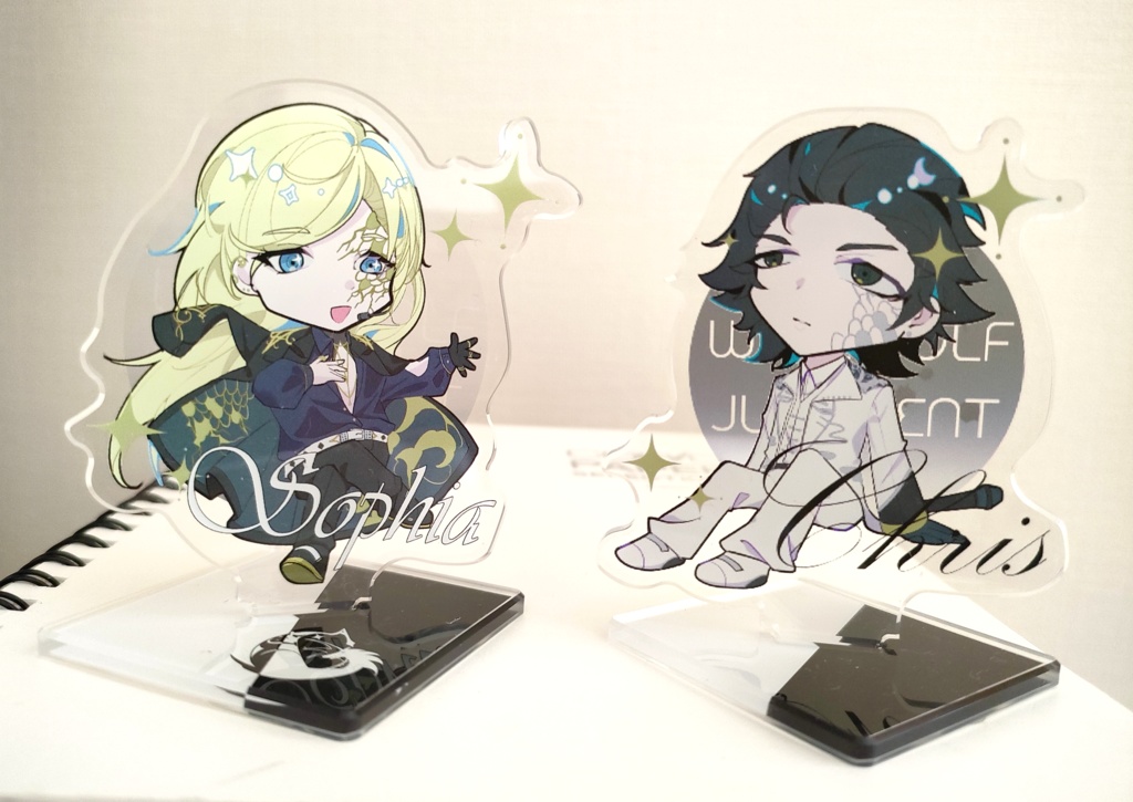 人狼Jドルパロアクリルスタンド