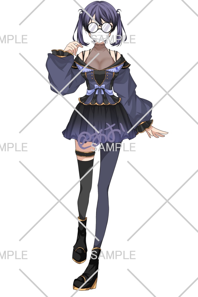 【限定1点】IRIAM用 立ち絵 ver.3対応 可愛い女の子 ふわふわ系