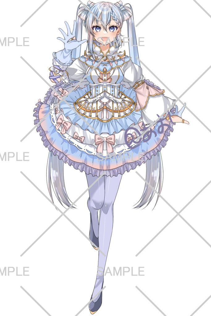 【限定1点】IRIAM用 立ち絵 ver.3対応 可愛い女の子 ふわふわ系