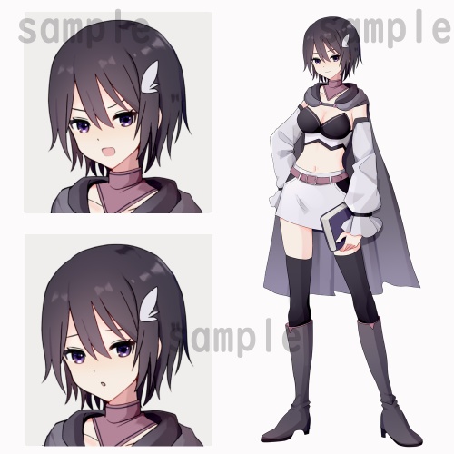 ファンタジー風キャラクター立ち絵素材 - はにとう - BOOTH