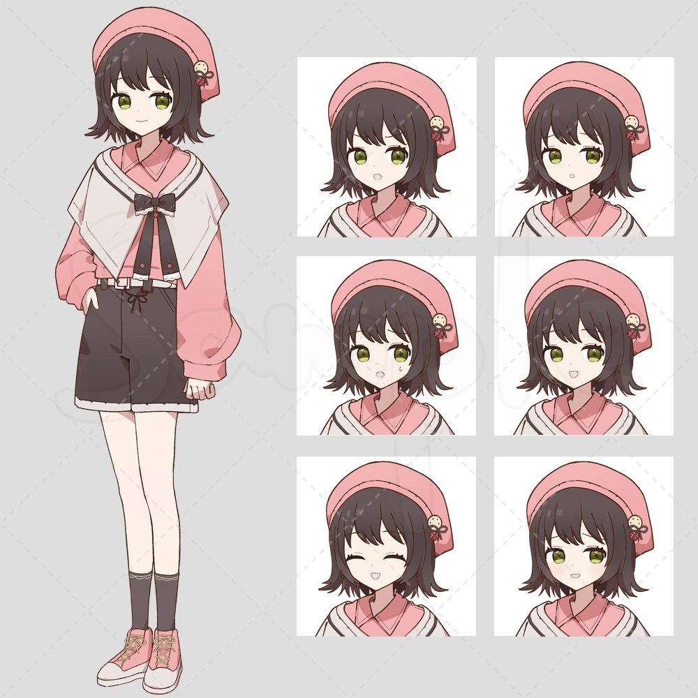 キャラクター立ち絵素材　20261009