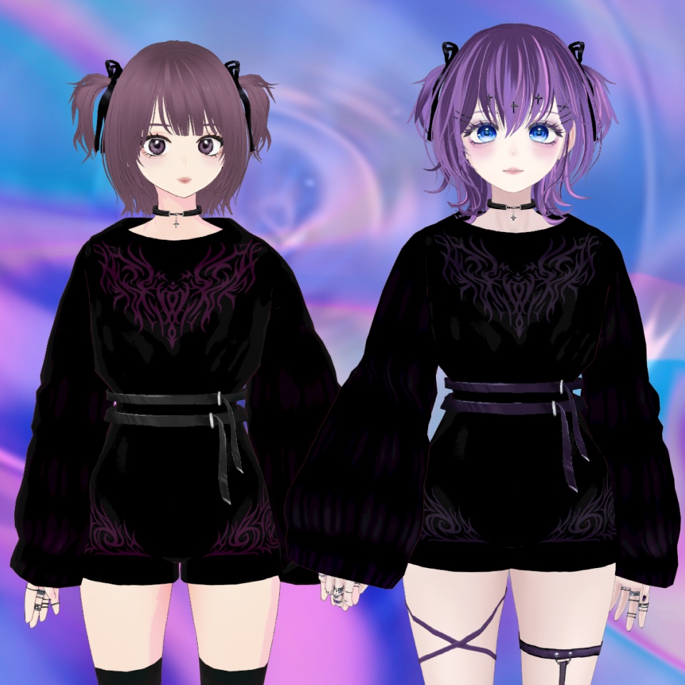 【vroidcustomitem】TribalSetUP #l0ve4u_v 【VRoid衣装】