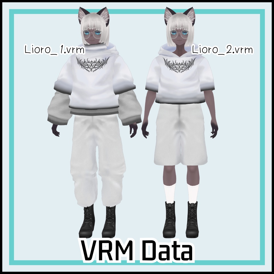 【 #VRoid / VRM アバター】Lioro / リオロ