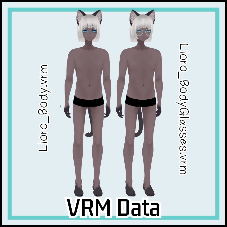 【 #VRoid / VRM アバター】Lioro / リオロ