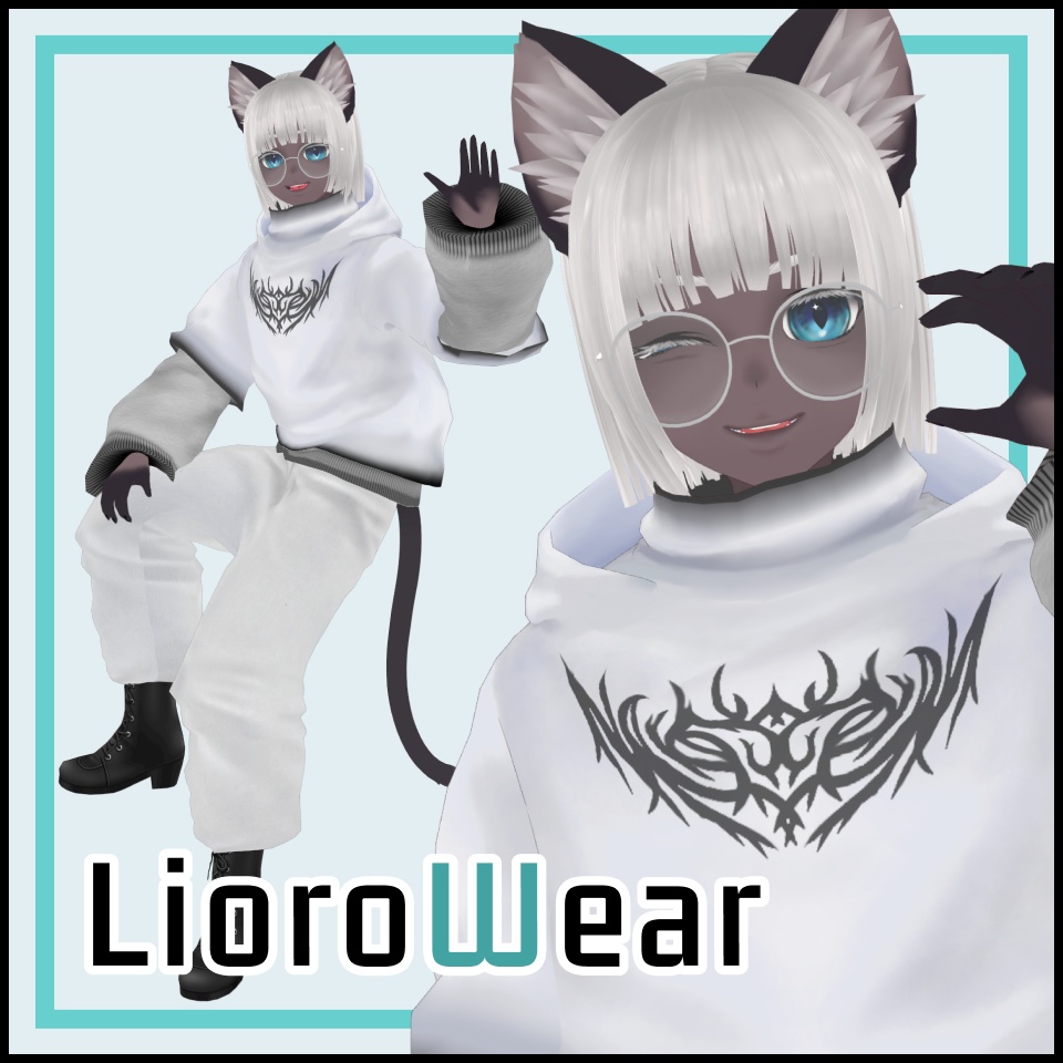 【 #VRoid / VRM アバター】Lioro / リオロ