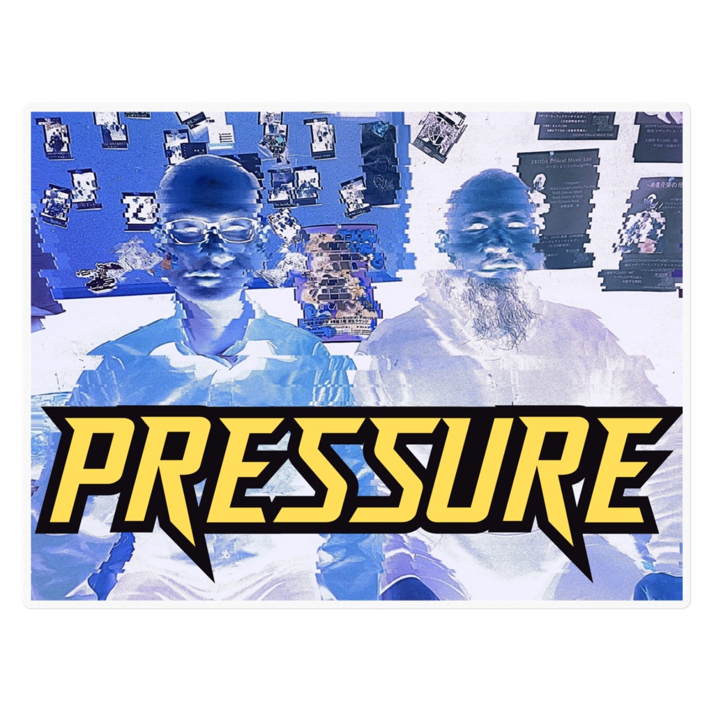 PRESSURE STICKER. BUCHO&COUGAR