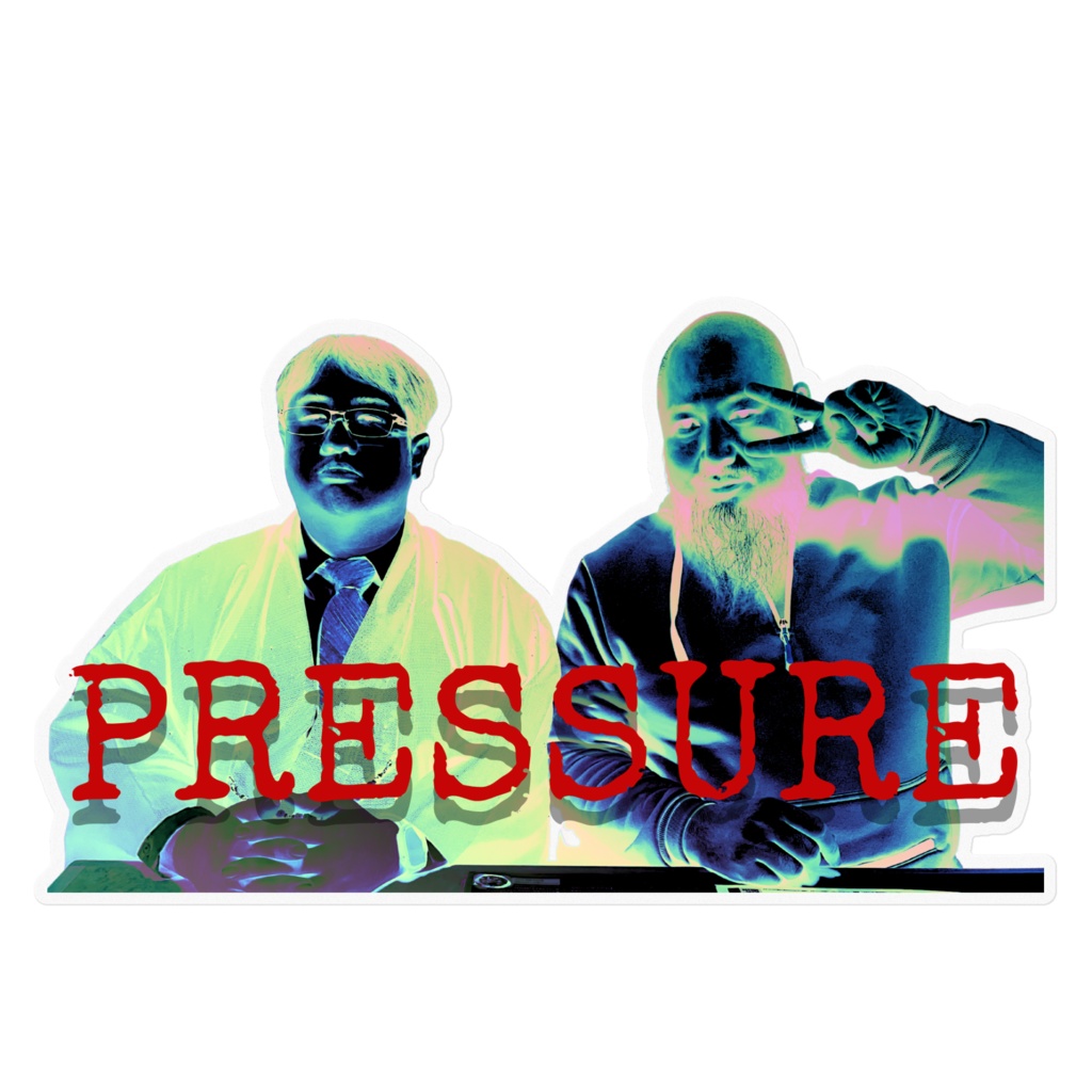 PRESSURE STICKER. HARUTOMAN&COUGAR