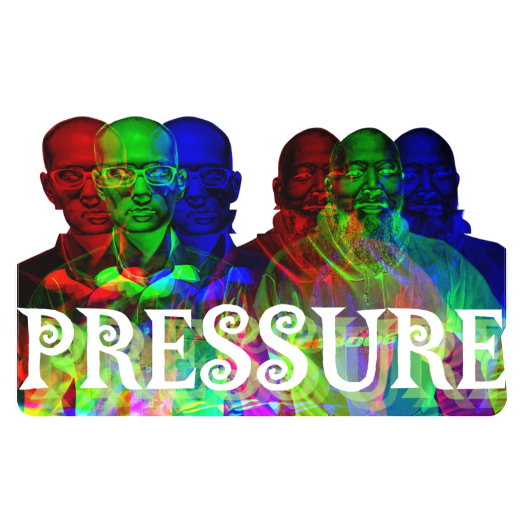 PRESSURE WEB2.0 STICKER. BUCHO＆COUGAR
