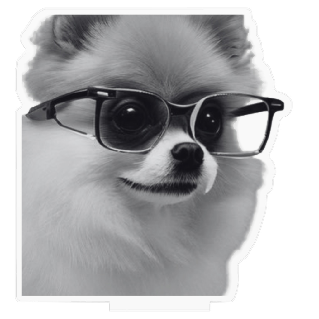 ALL ANSER モノクロアクリルフィギュア