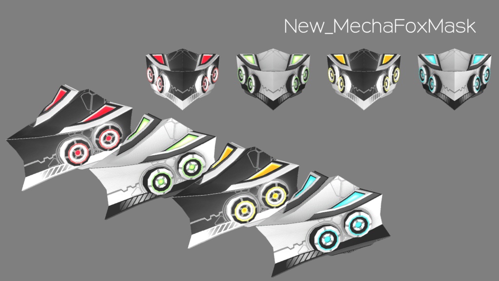 New_MechaFoxMask_Set