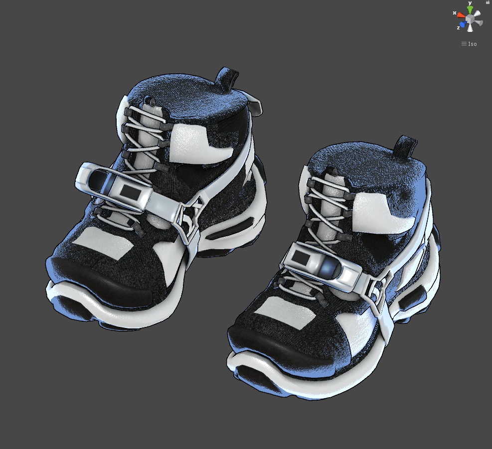 オリジナル3Dモデル「風神-シナツ-」