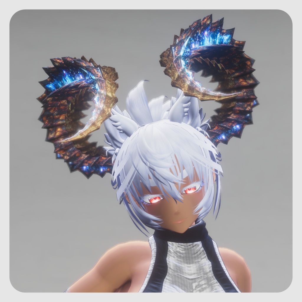 【DragonHornシリーズ】DragonHorn_A 鉱石床の巻角【5パターン】