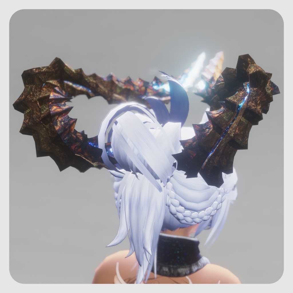 【DragonHornシリーズ】DragonHorn_A 鉱石床の巻角【5パターン】