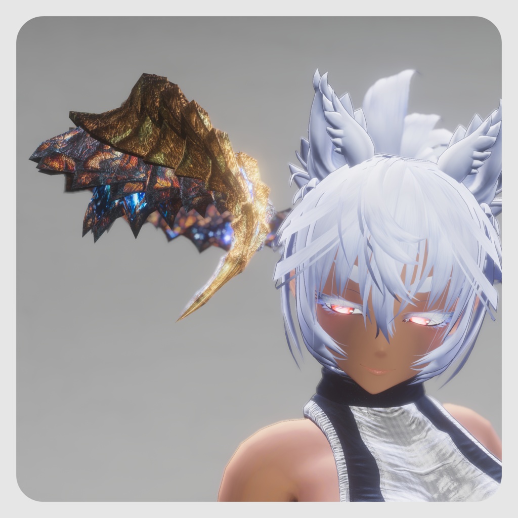 【DragonHornシリーズ】DragonHorn_A 鉱石床の巻角【5パターン】