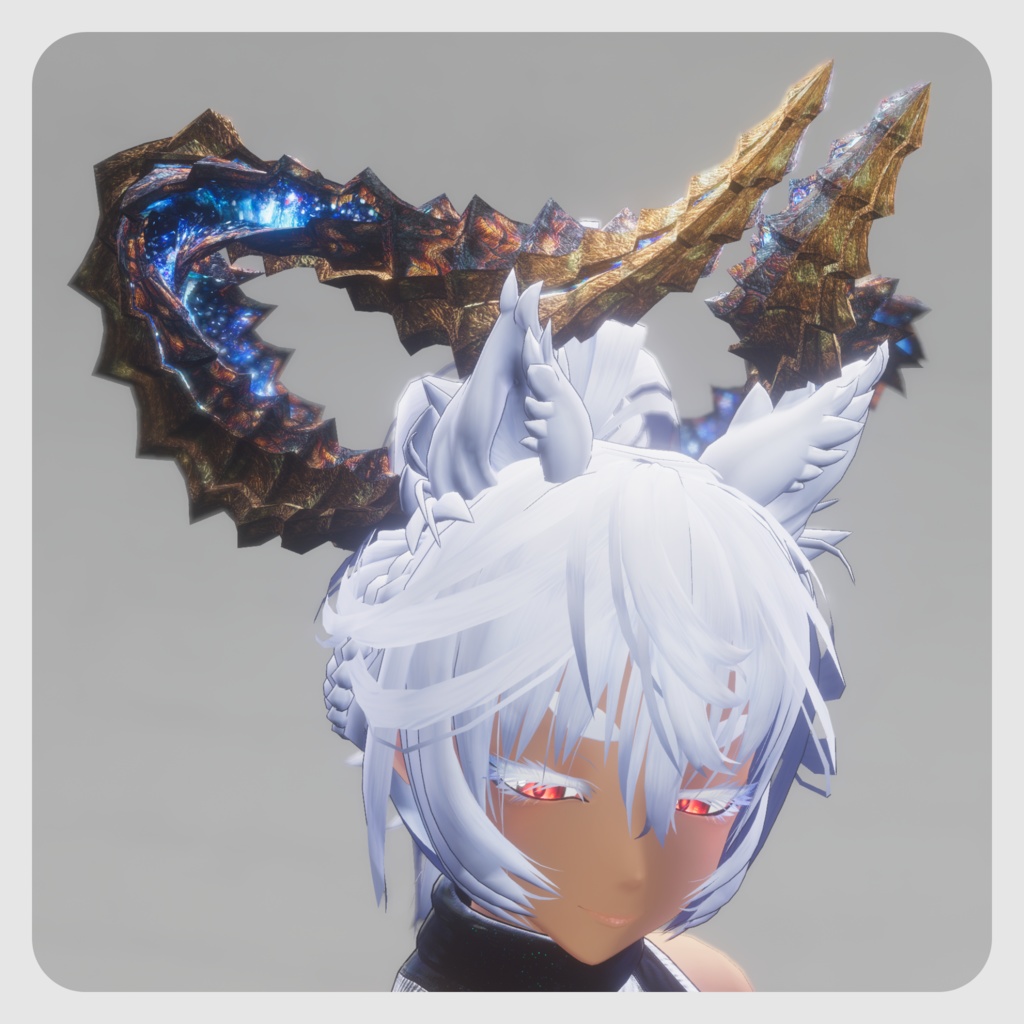 【DragonHornシリーズ】DragonHorn_A 鉱石床の巻角【5パターン】