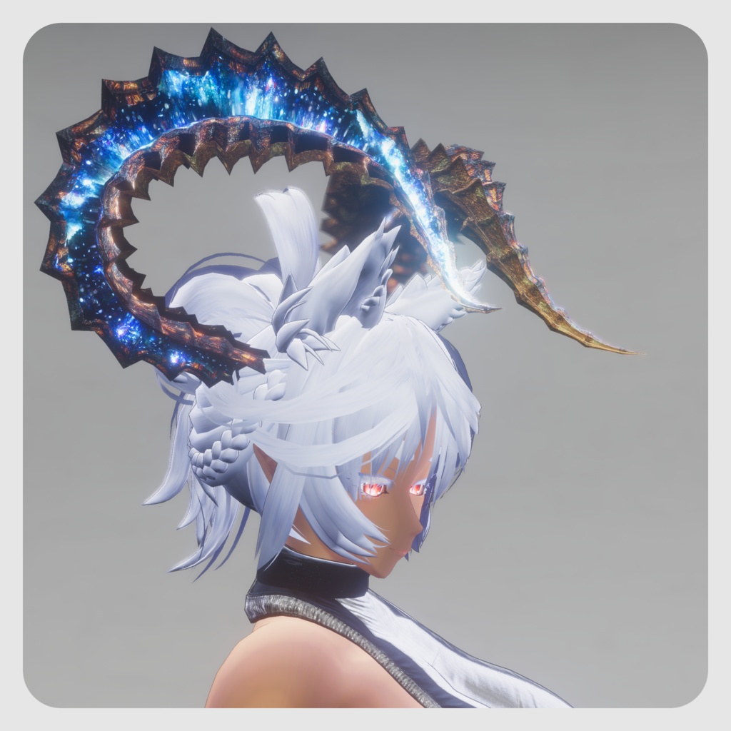 【DragonHornシリーズ】DragonHorn_A 鉱石床の巻角【5パターン】