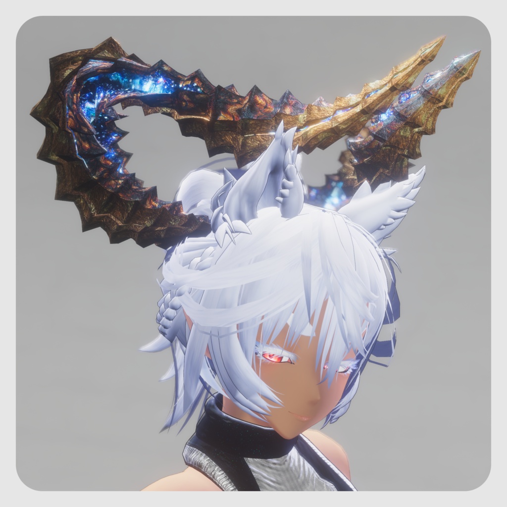 【DragonHornシリーズ】DragonHorn_A 鉱石床の巻角【5パターン】