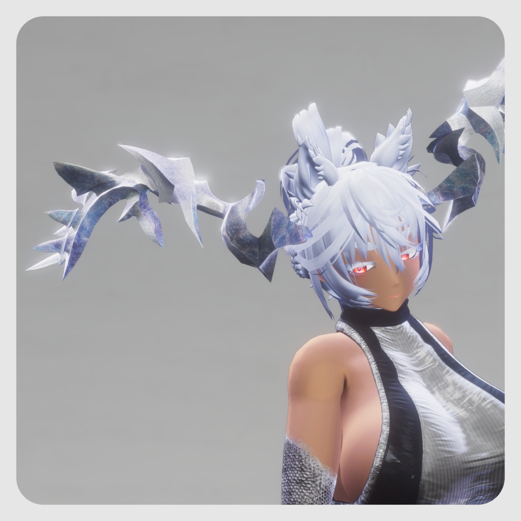 【DragonHornシリーズ】DragonHorn_C 薄氷の棘角【3パターン】