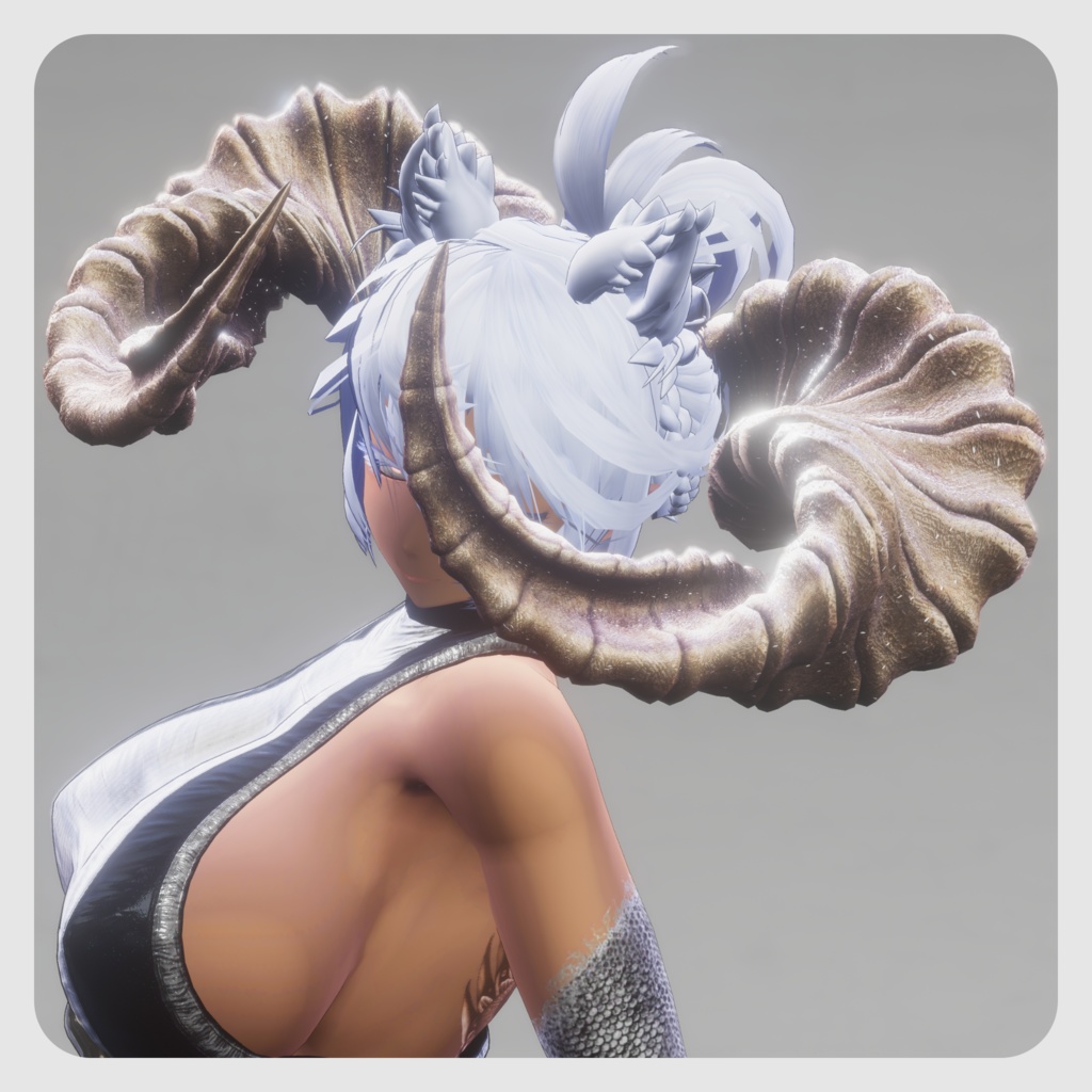 【DragonHornシリーズ】DragonHorn_D 大牛角【3パターン】