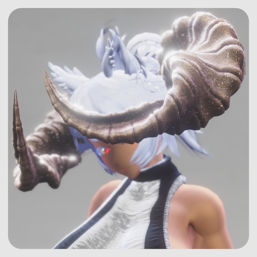 【DragonHornシリーズ】DragonHorn_D 大牛角【3パターン】