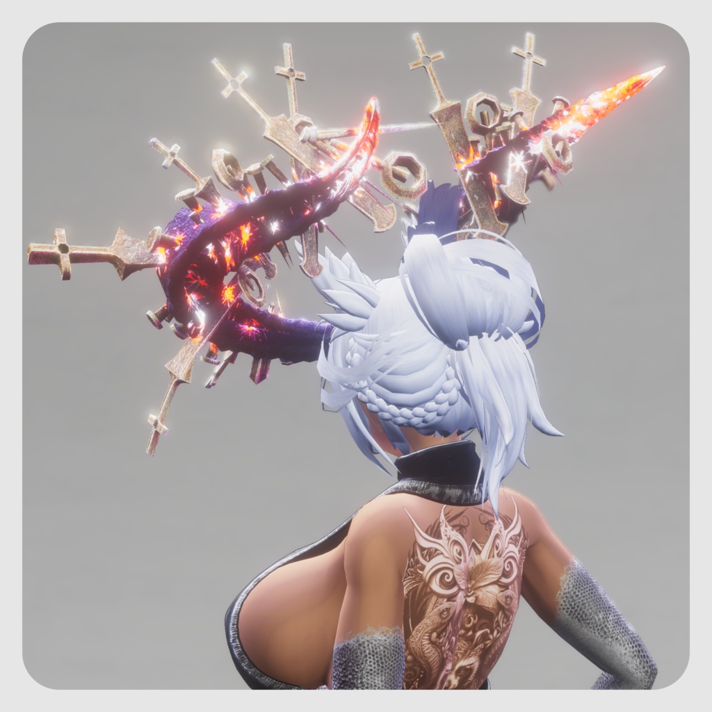 【DragonHornシリーズ】DragonHorn_F 闘竜の崩角【3パターン】