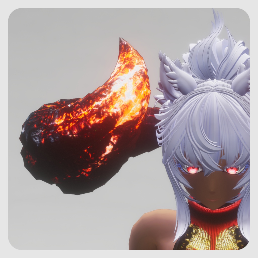 【DragonHornシリーズ】DragonHorn_G 赤龍の熔角【1パターン】