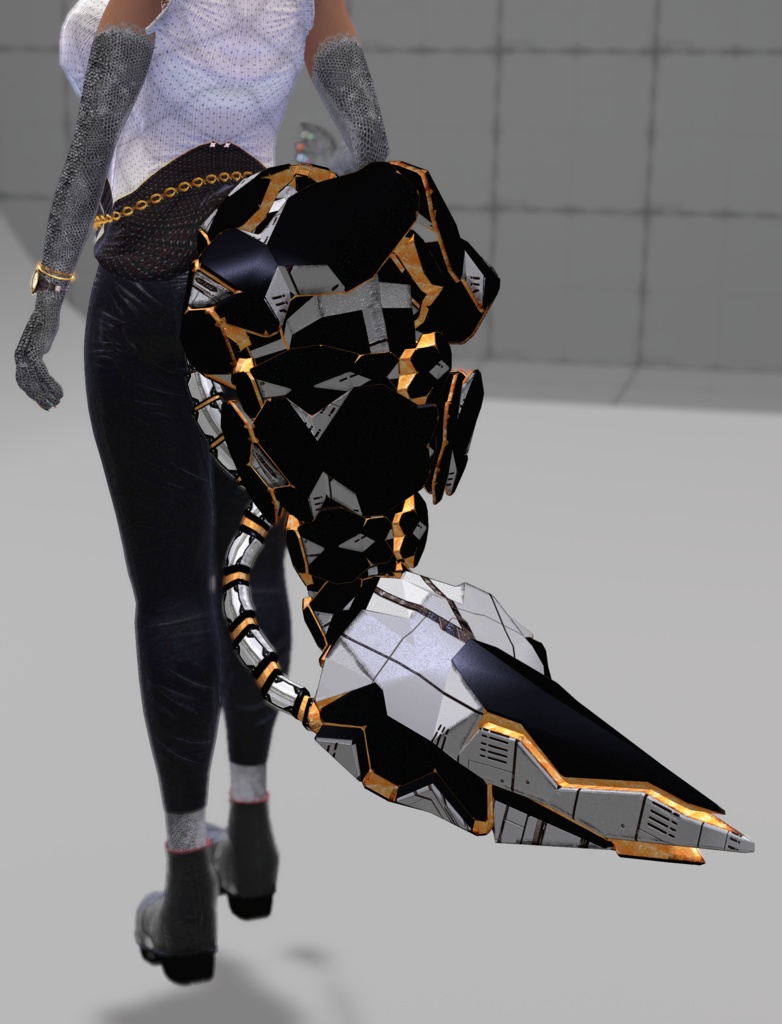 【DragonTailシリーズ】DragonTail_O【3Dモデル衣装・装飾品】