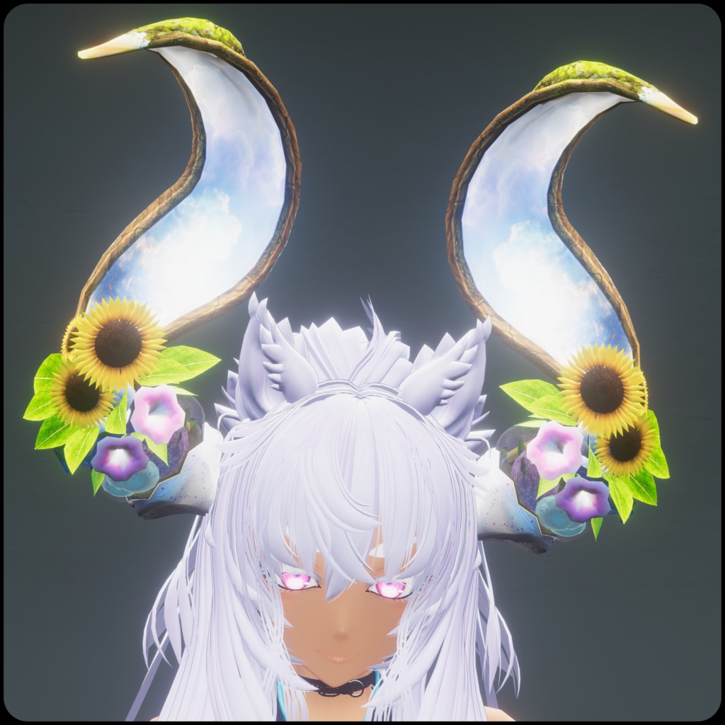 【夏季アイテム】DragonSummerSet_夏龍【3Dモデル衣装・装飾品】