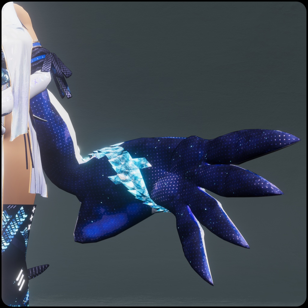 【DragonWingシリーズ】DragonWing_I【3Dモデル衣装・装飾品】