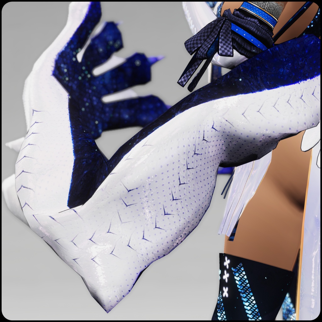 【DragonWingシリーズ】DragonWing_H【3Dモデル衣装・装飾品】