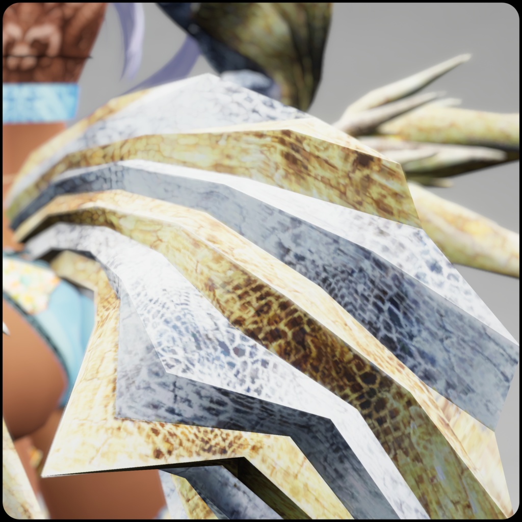 【DragonARMシリーズ】C_白龍ARM+DragonTail_W【セット・別売りあります】