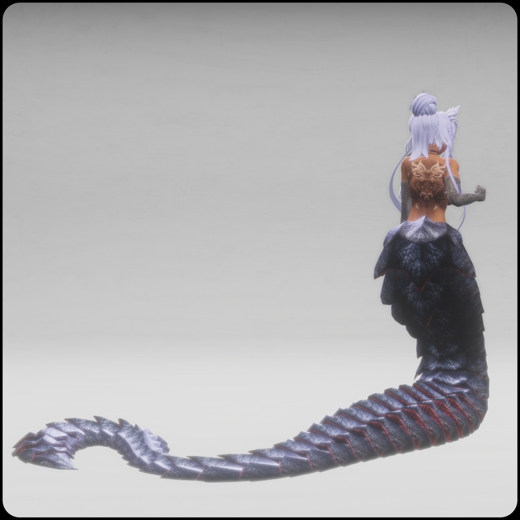 【DragonBodyシリーズ】B_蛇腹竜体+DragonTail_Z【DragonTailシリーズ】