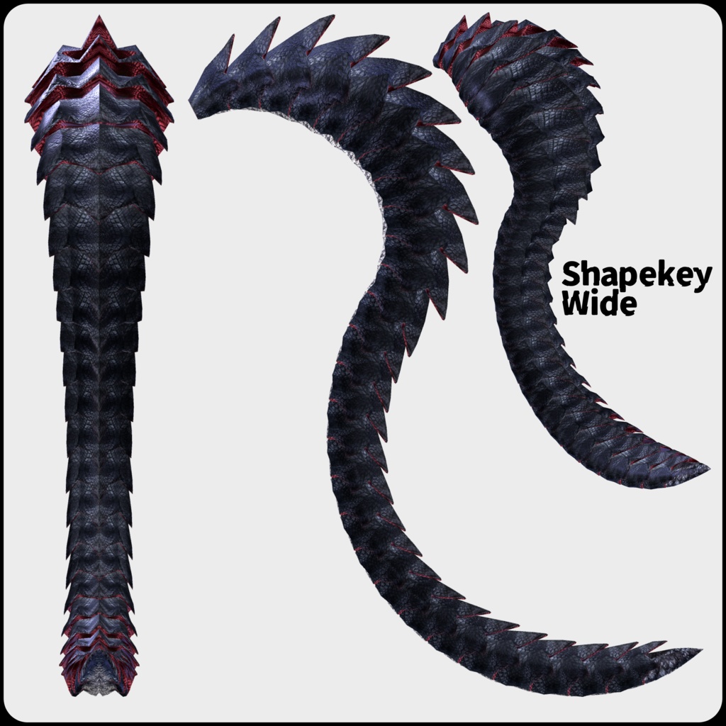 【DragonBodyシリーズ】B_蛇腹竜体+DragonTail_Z【DragonTailシリーズ】