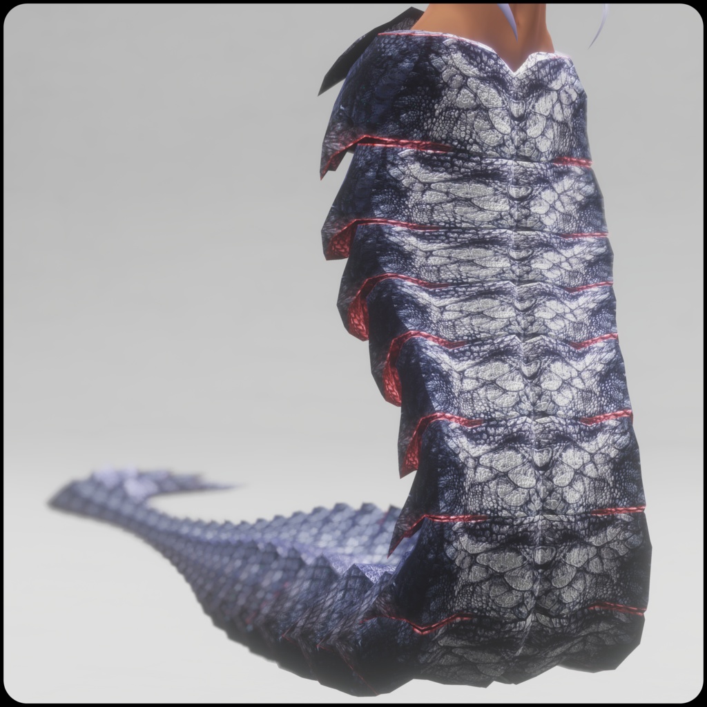 【DragonBodyシリーズ】B_蛇腹竜体+DragonTail_Z【DragonTailシリーズ】